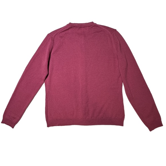 Vintage Merino Wool LORD & TAYLOR Woolmark Made In Italy Knit Cardigan Sweater - Picture 5 of 12